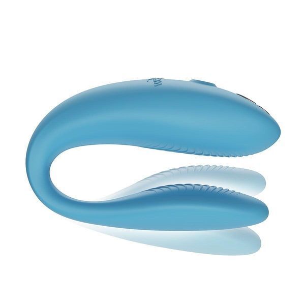 Смарт-вібратор для пар We-Vibe Sync GO Turquoise, 7,7 х3 см. SX0528 фото