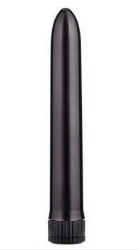 Вібратор класичний SKN-C063 Black, 18х2,7 см. SKN-C063 Black фото