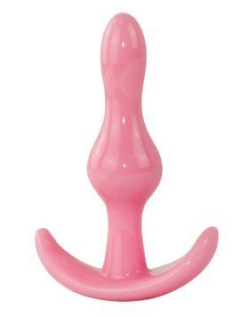 Анальная пробка Anal plugs pink, 8х2,5 см. 300006 фото