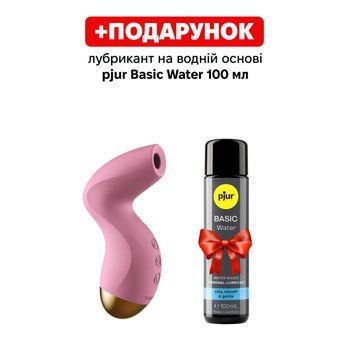 Вакуумный клиторальный стимулятор Svakom Pulse Pure Pale Pink, 5 режимов, 5 интенсивностей в каждом, 13х6 см. SO6993 фото