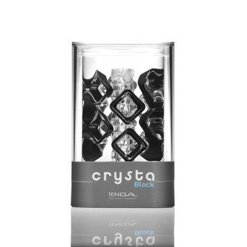 Мастурбатор TENGA Crysta Block, 12х5 см. SO3814 фото