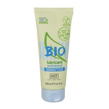 Органічний лубрикант для чутливої шкіри на водній основі Bio Lube Sensitive, 100 мл. HOT44161 фото