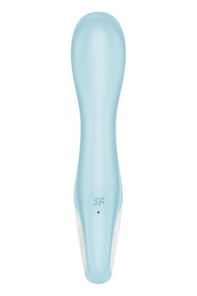 Надувной смарт-вибратор точки G Satisfyer Air Pump Vibrator 5+, 20х4,2 см (надувается до 5 см) SO6719 фото