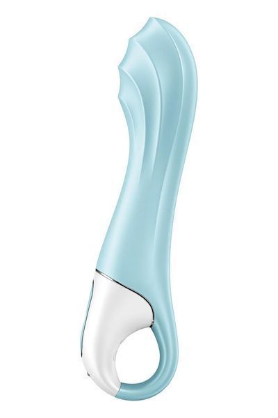 Надувной смарт-вибратор точки G Satisfyer Air Pump Vibrator 5+, 20х4,2 см (надувается до 5 см) SO6719 фото