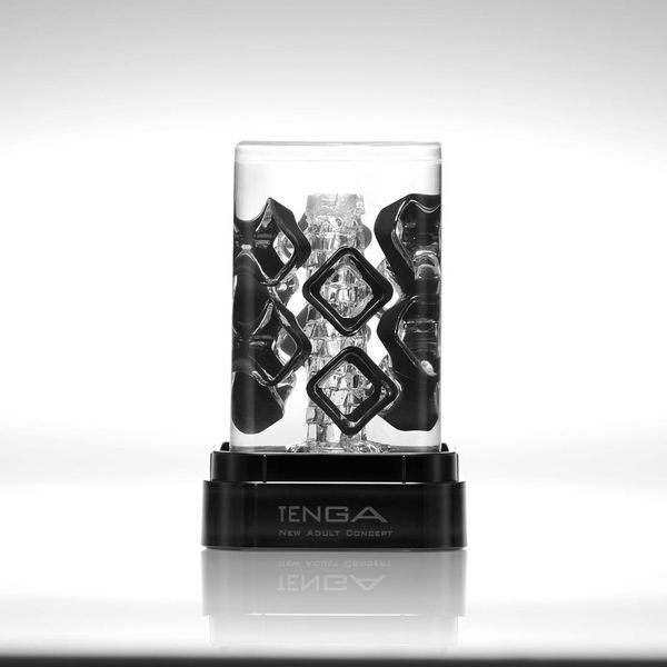 Мастурбатор TENGA Crysta Block, 12х5 см. SO3814 фото
