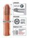 Удлинняющая насадка Mega Extension Flesh 2INCH +5 см, 20,3х5 см. PD4114-21 фото 4