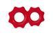 Набір ерекційних кілець STAY HARD NUTZ RED T331333 фото 1