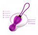 Вагинальные шарики с вибрацией и пультом ДУ Boss Series Vibrating Silicone Kegel Balls USB 7 Function, 3,3 см. 63-00004 фото 4