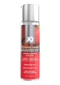 Їстівний лубрикант зі смаком полуниці у шоколаді System JO Chocolate Covered Strawberry, 60 мл. SO7024 фото