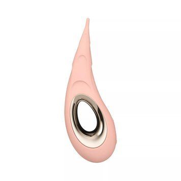 Кліторальний вібратор LELO DOT Cruise Peach Please, точкова стимуляція, технологія Infinite Loop, 16,5 см. SX3042 фото
