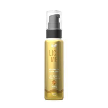 Гель для оральних ласок зі зігріваючим ефектом та смаком меду INTT Lick Me Kissable Gel Honey, 50 мл. SX1694 фото