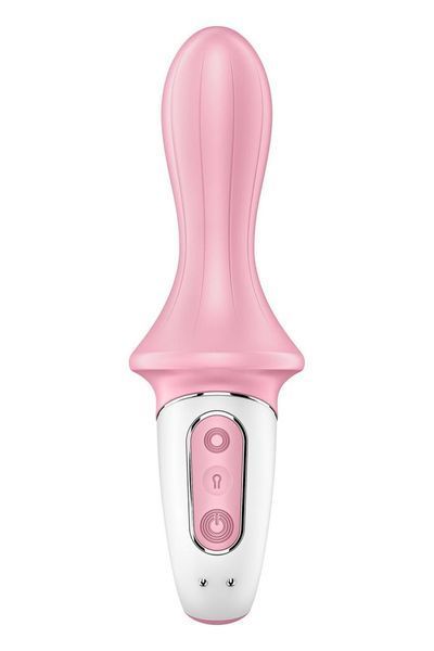 Надувной анальный смарт-вибратор Satisfyer Air Pump Booty 5+, 18,5х3,5 см (надувается до 4,5 см) SO6717 фото