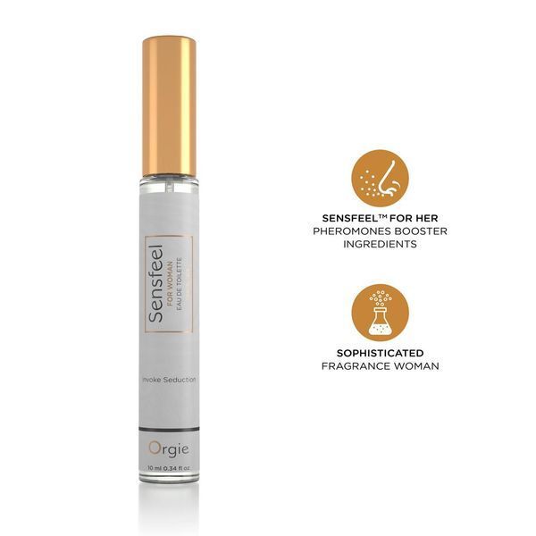 Туалетна вода жіноча Orgie &ndash; Sensfeel for Woman Travel Size + афродизіак за унікальною технологією, 10 мл. 51942 фото