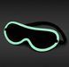 Маска на очі, світиться в темряві NS Novelties GLO BONDAGE BLINDFOLD GREEN T280847 фото 2