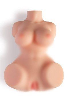 Мастурбатор-торс вагина и анус с вибрацией Real Body &mdash; Real Emily, 29,5х19,3 см. SO9949 фото