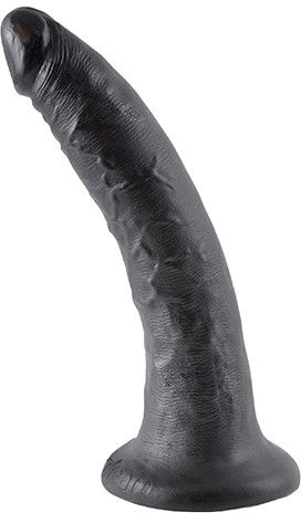 Фалоїмітатор KING COCK 7INCH COCK BLACK DT44686 фото