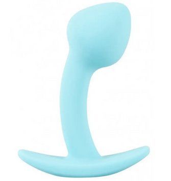 Анальная пробка Cuties Plugs Blue, 7,1х2,6 см. 5568310000 фото