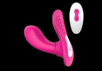 Вибратор клиторальный и точки G Vibes Of Love Remote Panty G, розовый DT21591 фото
