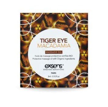 Захисна масажна олія з тигровим оком EXSENS Tiger Eye Macadamia, 3 мл. SO2385 фото