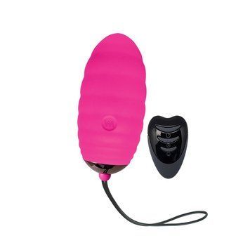 Потужне віброяйце з пультом дистанційного керування Adrien Lastic Ocean Breeze 2.0 Pink, 7,5х3,4 см. SO7028 фото