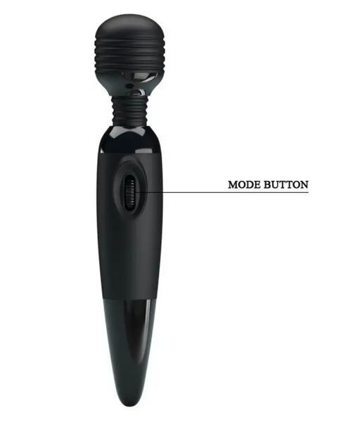 Вибромассажер со сменной насадкой SENSUAL MASSAGER, 25х4,5 см. BW-055011 фото