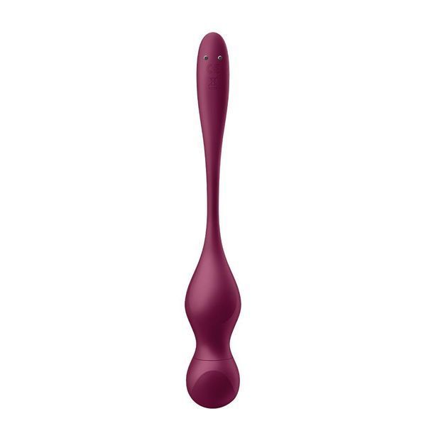Смарт-вагинальные шарики с вибрацией и пультом ДУ Satisfyer Love Birds Vary Connect App, изменяемая масса SX1216 фото