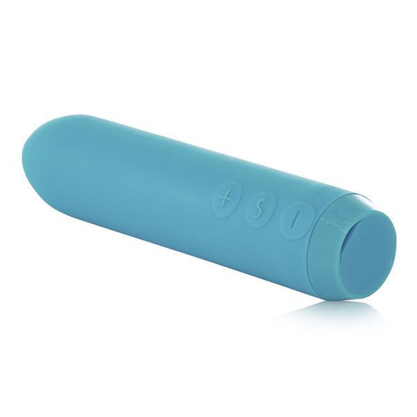 Минивибратор Je Joue - Classic Bullet Vibrator Teal с глубокой вибрацией и фиксацией на палец, 9х2,4 см. SO3030 фото