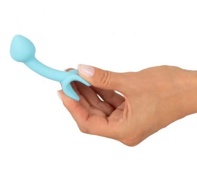 Анальная пробка Cuties Plugs Blue, 7,1х2,6 см. 5568310000 фото