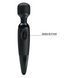 Вибромассажер со сменной насадкой SENSUAL MASSAGER, 25х4,5 см. BW-055011 фото 4