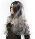 Перука довга хвиляста Fetish Hair балаяж сріблястий, 65 см. 98395/К09 фото 3