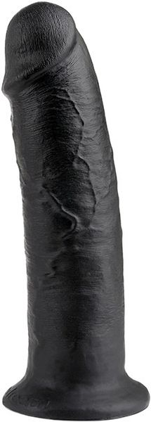 Фалоімітатор KING COCK 10INCH BLACK COCK, 25,5х6,1 див. DT44691 фото