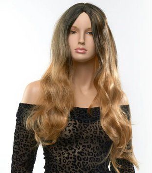 Перука довга хвиляста Fetish Hair балаяж русявий, 65 см. 98364/К09 фото
