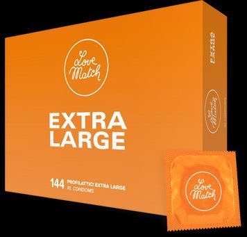 Презервативи великого розміру Love Match Extra Large, 57 мм, 1 шт. 8118000006 фото