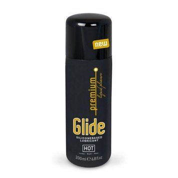 Лубрикант на силіконовій основі Premium Silicone Glide, 200 мл. HOT44037 фото
