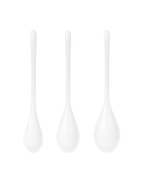 Набор йони бусин для укрепления мышц тазового дна Satisfyer Yoni Power 1 White SO6735 фото