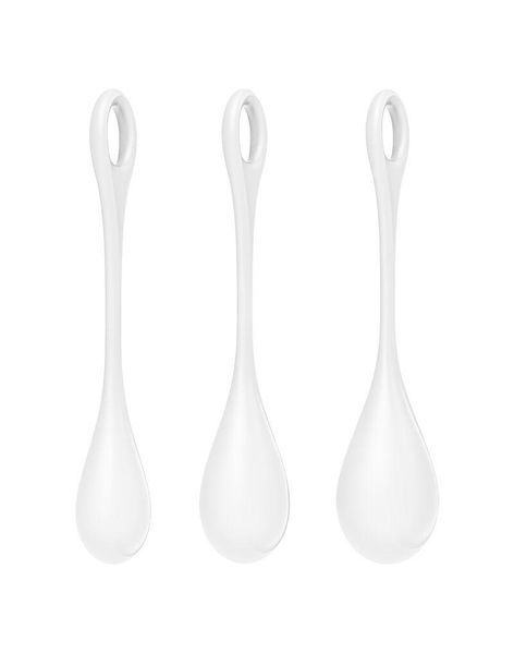 Набор йони бусин для укрепления мышц тазового дна Satisfyer Yoni Power 1 White SO6735 фото