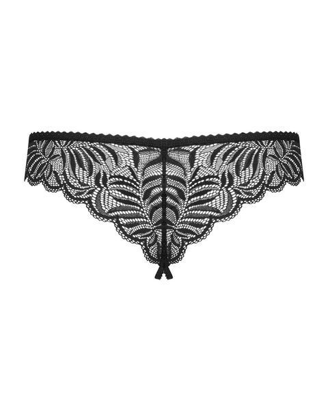Сексуальні трусики з доступом Obsessive Contica thong crothchles, S/М, L/XL SO7256 фото