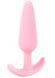 Анальная пробка Cuties Plugs Pink, 8,4х2,1 см. 5568580000 фото 2