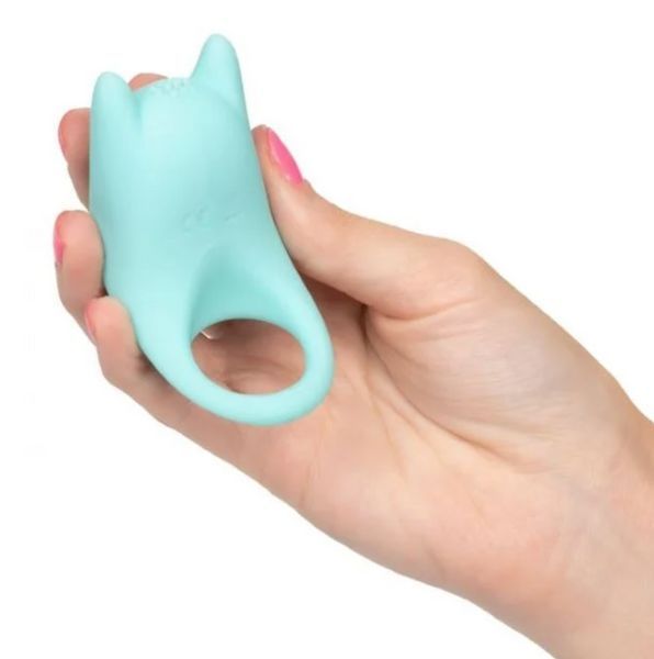 Эрекционное кольцо с вибрацией Silicone Rechargeable Dual Exciter Enhancer от CalExotics 470175 фото