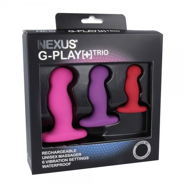 Набор вибромассажеров простаты Nexus G-Play Trio Plus SO2142 фото