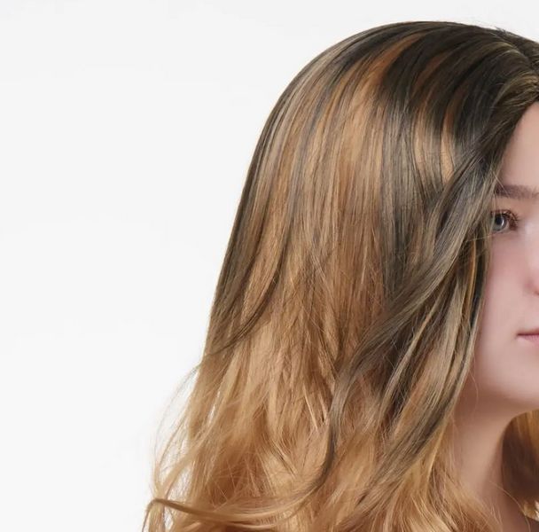 Перука довга хвиляста Fetish Hair балаяж русявий, 65 см. 98364/К09 фото