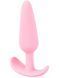 Анальная пробка Cuties Plugs Pink, 8,4х2,1 см. 5568580000 фото 1