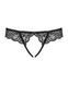Сексуальні трусики з доступом Obsessive Contica thong crothchles, S/М, L/XL SO7256 фото 3