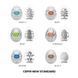 Набор мастурбаторов-яиц Tenga Egg New Standard Pack (6 яиц), 6х5 см. SO5493 фото 2