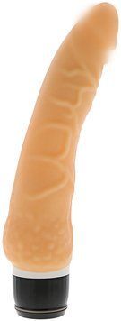 Вібратор PURRFECT SILICONE CLASSIC 7.1INCH FLESH, 18 см. DT20783 фото