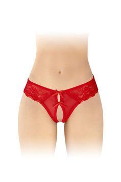 Трусики з доступом Fashion Secret Alicia Red, S/L SX2620 фото