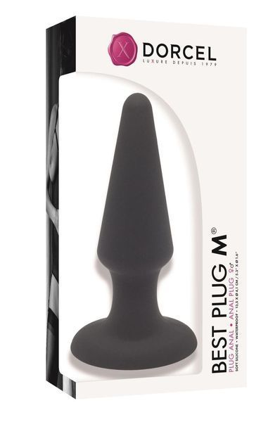 Анальная пробка Dorcel Best Plug М, 13,5х4,1 см. SO2048 фото