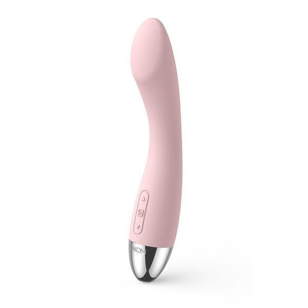 Вибратор для точки G с интеллектуальным режимом Svakom Amy Pale Pink, 17х3 см. SO4823 фото
