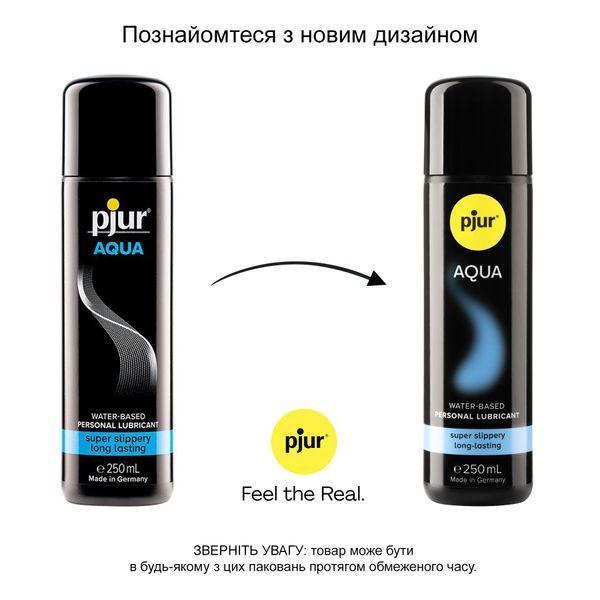 Лубрикант на водной основе pjur Aqua, 250 мл. PJ10350 фото