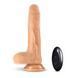 Вибратор с вращением, толчками и пультом ДУ DR. SKIN SILICONE DR. GREY 7 INCH THRUSTING, 19,7х3,8 см. T331909 фото 1